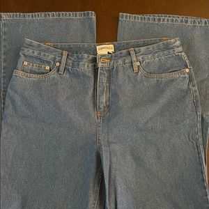 Size 12 Forenza vintage, high waisted flared leg jeans